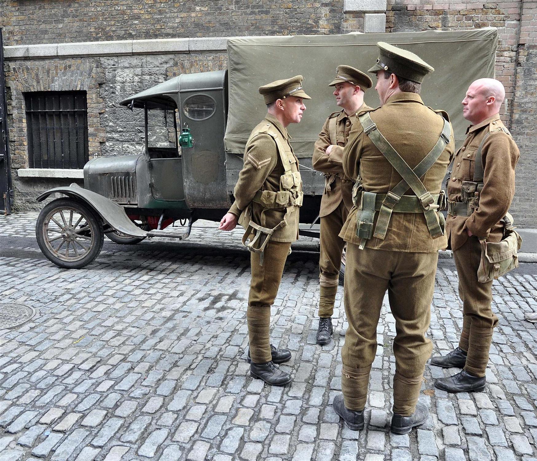 Liam Cunningham on the TV set of 'Titanic: Blood and Steel' | Picture 99821